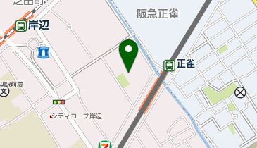 吹田市立 岸部市民センターの地図画像