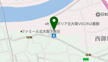 クーバー・コーチング・サッカースクール吹田校の地図画像