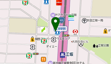 リフレ江坂治療院の地図画像