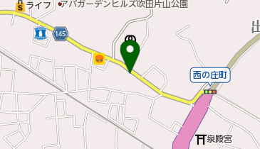 日本催眠協会の地図画像