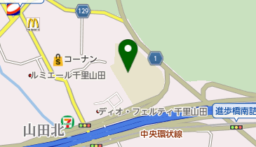 吹田市立 北山田留守家庭児童育成室の地図画像