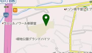 吹田市立 千里新田留守家庭児童育成室の地図画像