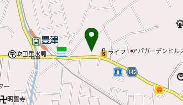 学生服のワタナベの地図画像