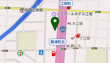 株式会社オリジン大阪営業所の地図画像