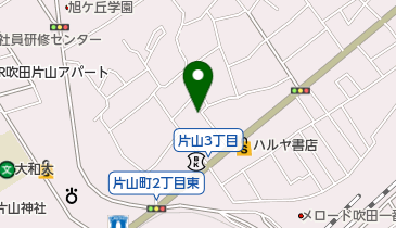 有限会社山口乳販吹田ミルクセンターの地図画像
