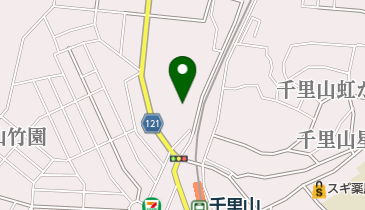 千里山キリスト教会の地図画像