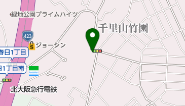 千里計装電機株式会社の地図画像