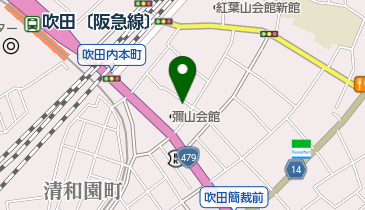 宗教法人日月神一条本部の地図画像