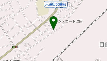 大阪建設労働組合吹田支部の地図画像