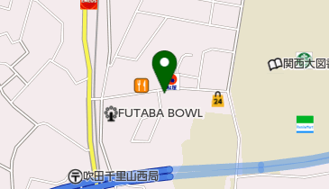 千里コンタクトの地図画像