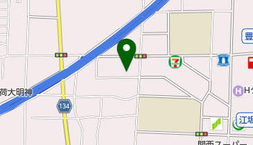 角一化成株式会社の地図画像