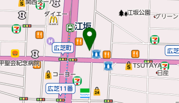 大阪府ゴルフ協会の地図画像