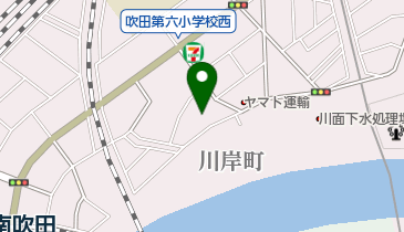 吹田紙料株式会社の地図画像