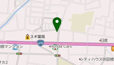 高木酒店の地図画像