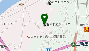 大阪化工株式会社の地図画像