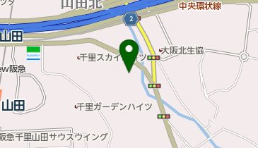 新千里自動車工業所の地図画像