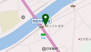 ネッツトヨタニューリー北大阪株式会社 吹田店の地図画像