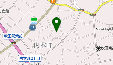 光明寺の地図画像