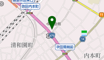 有限会社タイセイペイントの地図画像