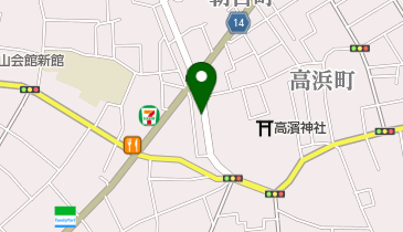 寿結納店の地図画像