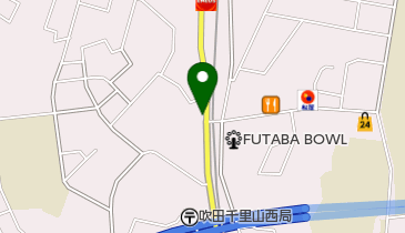 毎日新聞 関大前販売所の地図画像