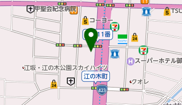 株式会社播磨屋本店大阪店の地図画像