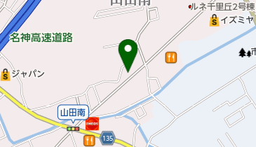 フローリストローズグローブの地図画像