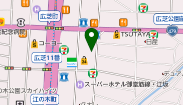 フロレゾン江坂店の地図画像