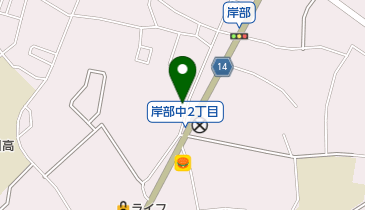 安藤針灸接骨院の地図画像