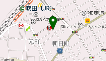 藤原整骨院の地図画像