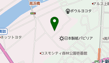 丸信産業株式会社の地図画像