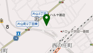 ベークショップブランチの地図画像
