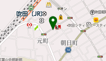 チトセ美容室の地図画像