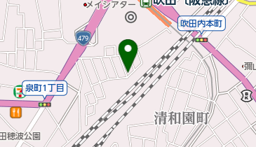 あすなろ共同保育所の地図画像