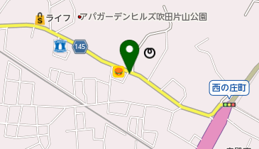 カットスタジオアバウトの地図画像