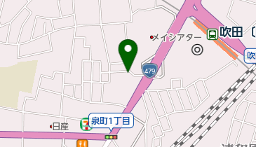 カットルームダイマルの地図画像