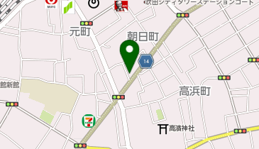 ヘアーサロンワタナベの地図画像