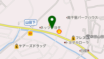 銀のさら 亥子谷店の地図画像