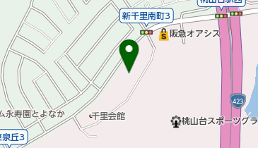 司法研修所大阪分室の地図画像