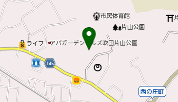 大阪府吹田子ども家庭センターの地図画像