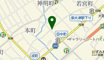 たるい・だんじりYOU専門店の地図画像
