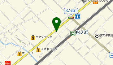 川筋モータースの地図画像