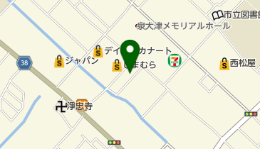 タケムラ電気の地図画像