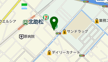 松倉電器の地図画像