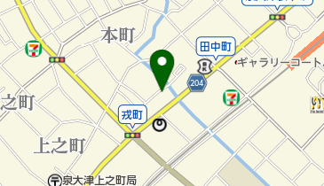 阪和機型工作所の地図画像