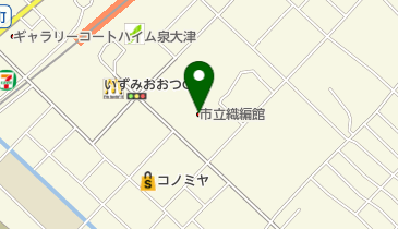 泉州ニット協同組合の地図画像