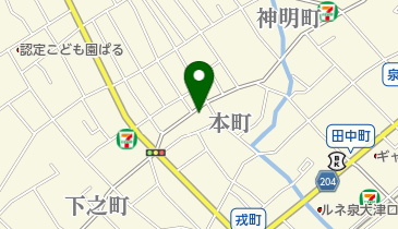 二葉モータースの地図画像