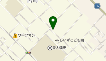 マツダオートザム泉大津の地図画像