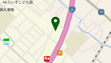 あぶらじん泉大津店の地図画像