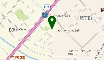 ヒマラヤ泉大津店の地図画像